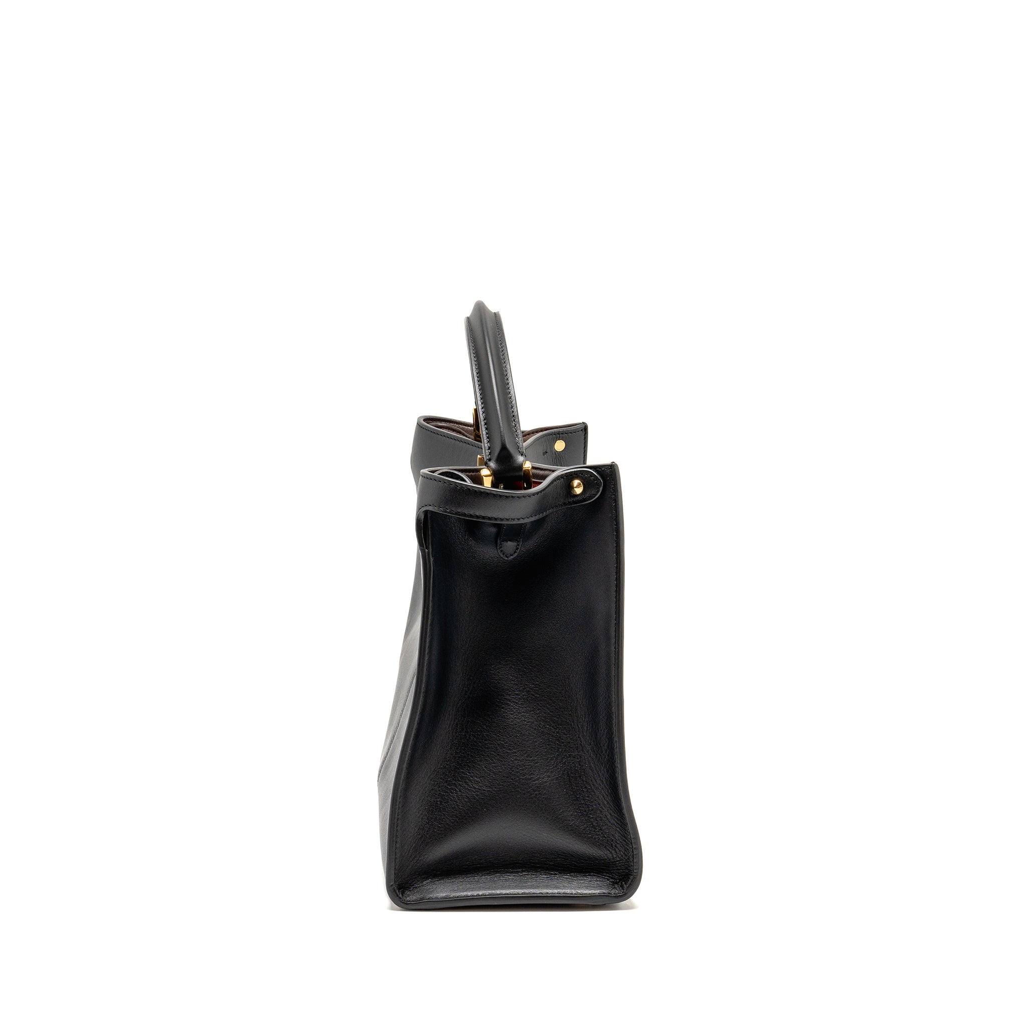 fendi-peekaboo-x-lite-medium-calfskin-black-ghw-with-flowerland-strap-copy-1