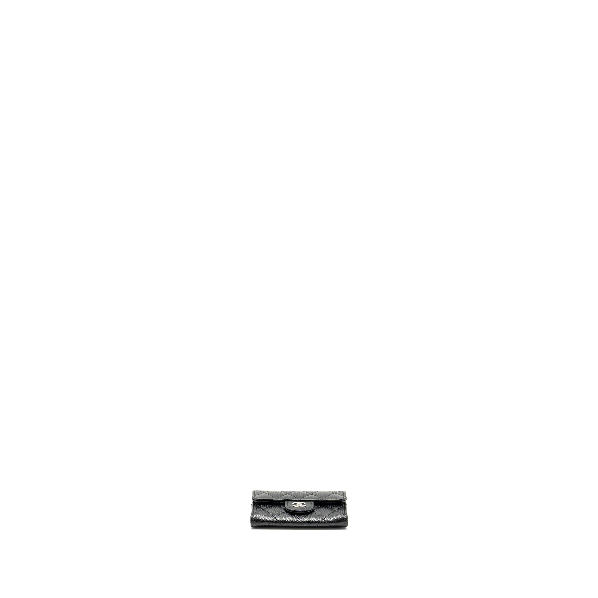 chanel-classic-flap-card-holder-caviar-black-shw-microchip-4