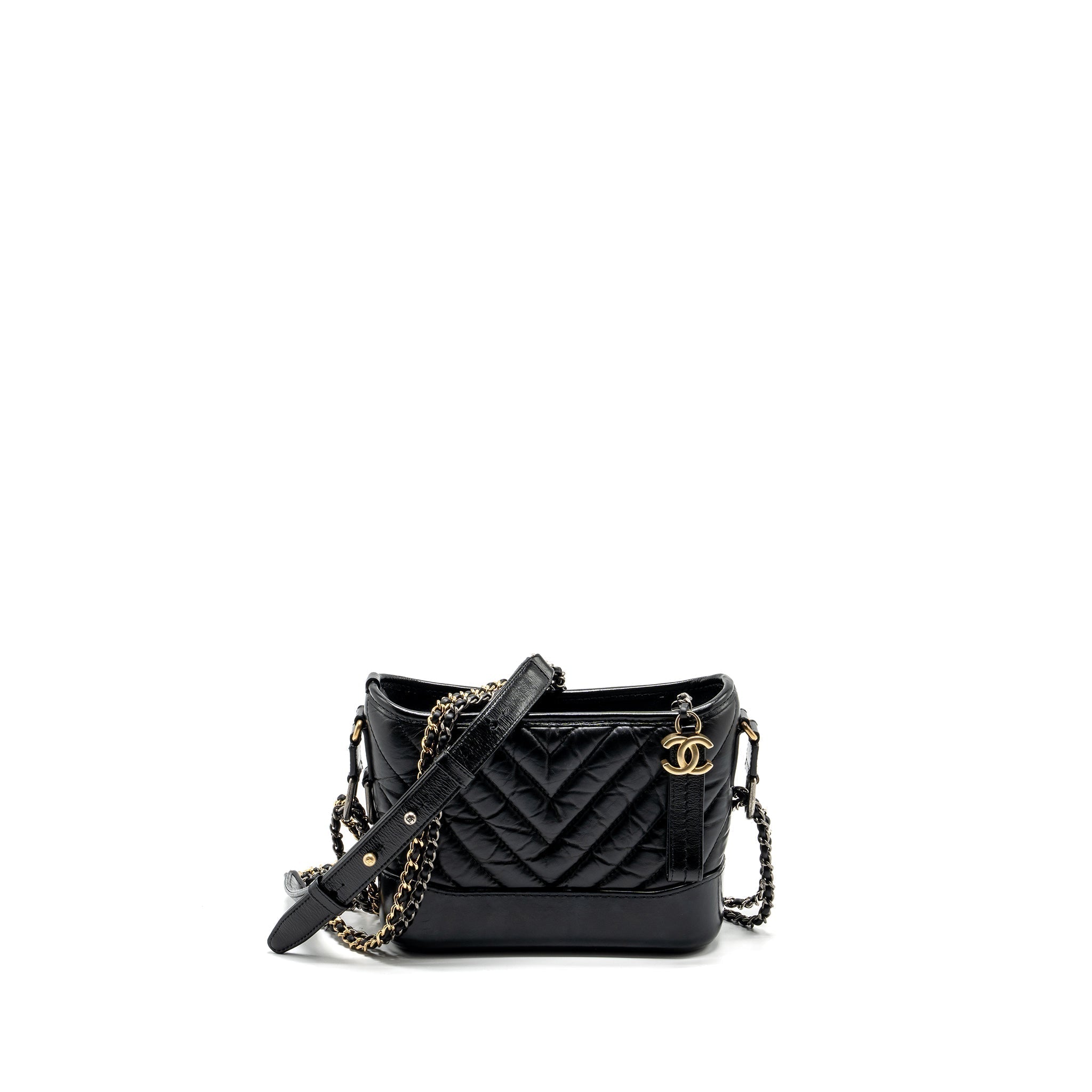 chanel-small-gabrielle-hobo-bag-chevron-aged-calfskin-black-multicolour-hardware-2