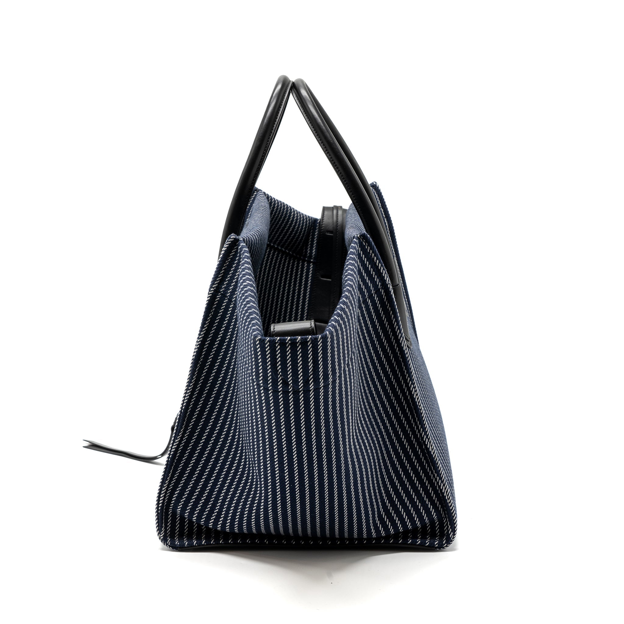 celine-phantom-luggage-bag-canvas-leather-dark-blue-black-ghw