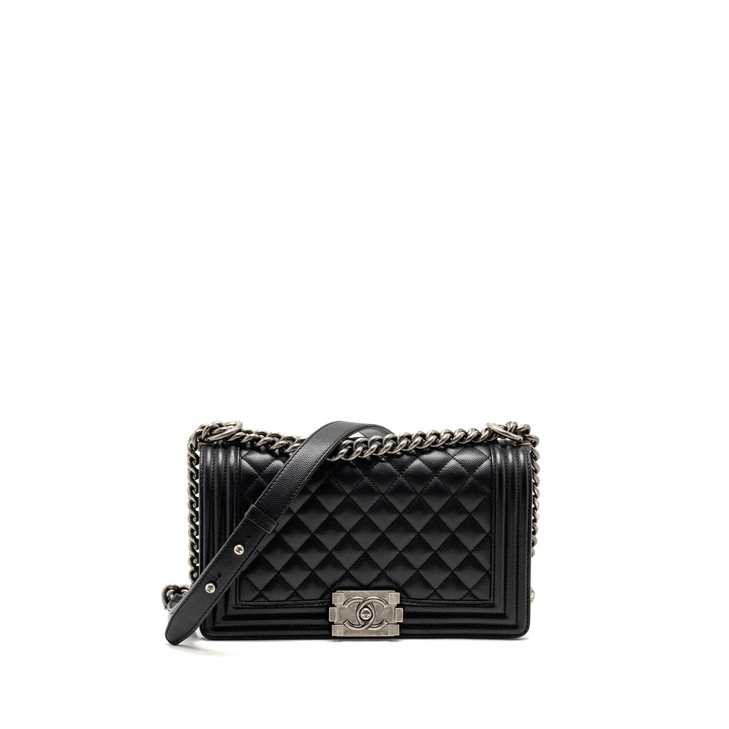 chanel-medium-boy-bag-caviar-black-shw-microchip-copy