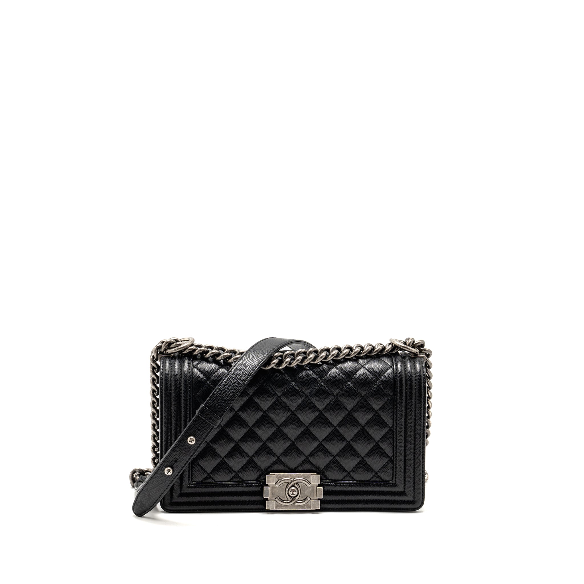 chanel-medium-boy-bag-caviar-black-shw-microchip-copy
