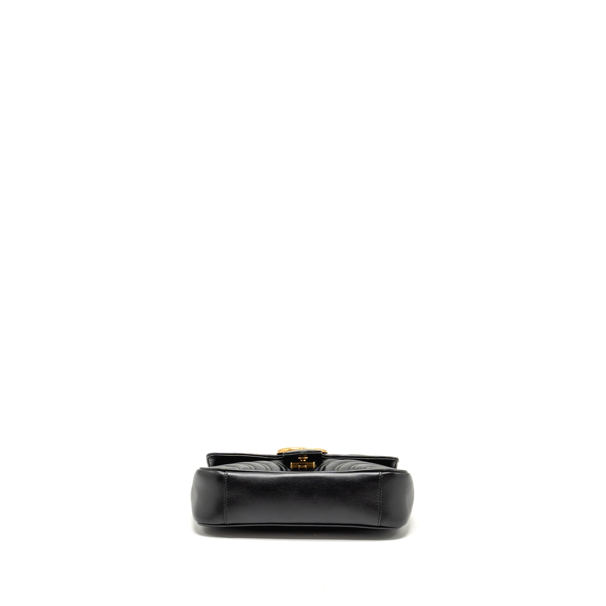 gucci-mini-gg-marmont-shoulder-bag-calfskin-black-ghw-3