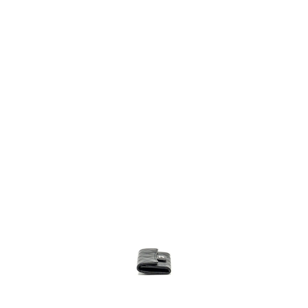 chanel-classic-flap-card-holder-caviar-black-shw-microchip-4