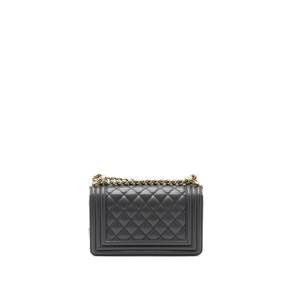 chanel-small-boy-bag-caviar-grey-lghw-microchip