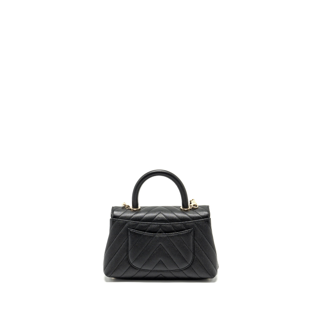 chanel-small-coco-handle-chevron-caviar-black-lghw-1