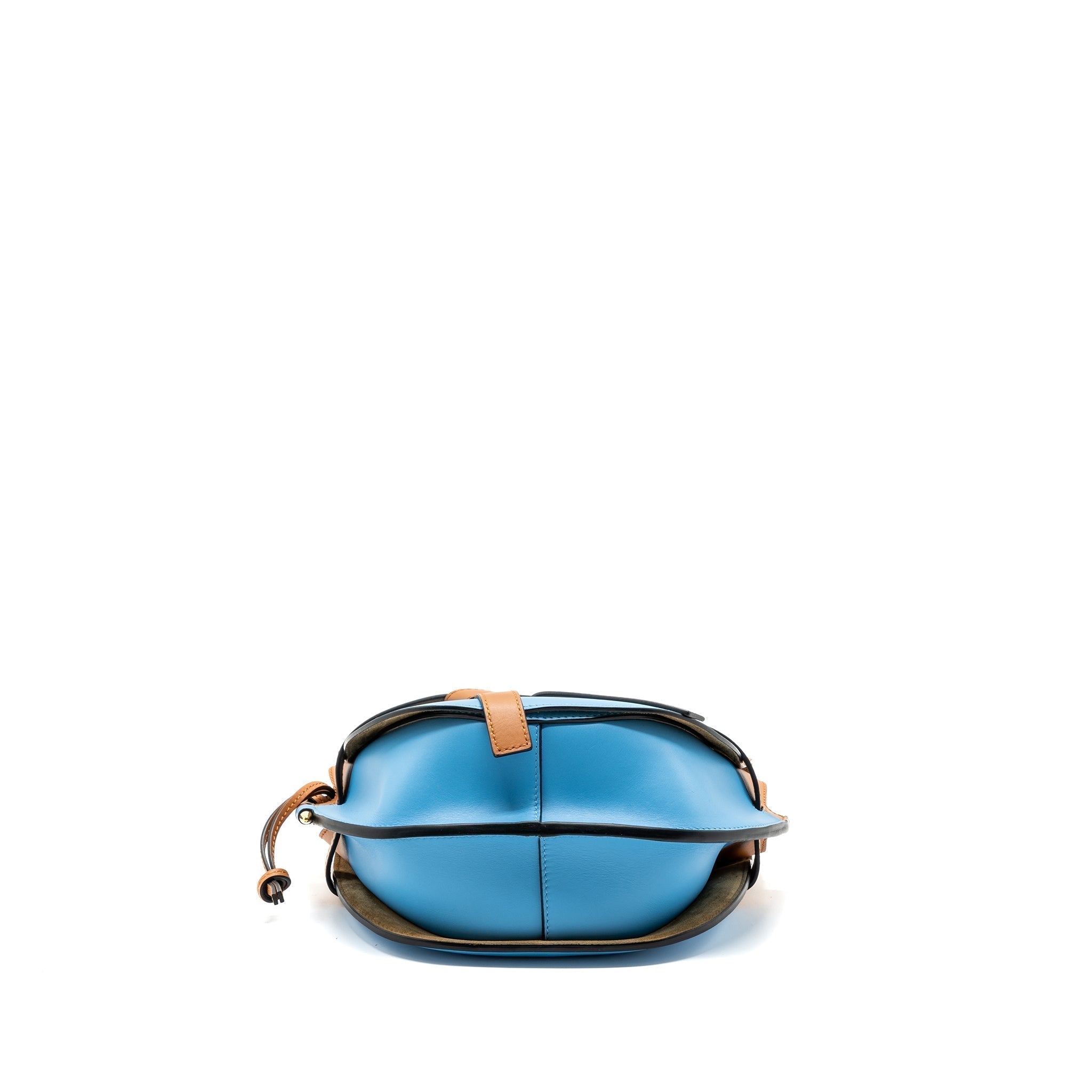 loewe-gate-bag-leather-blue-brown-ghw