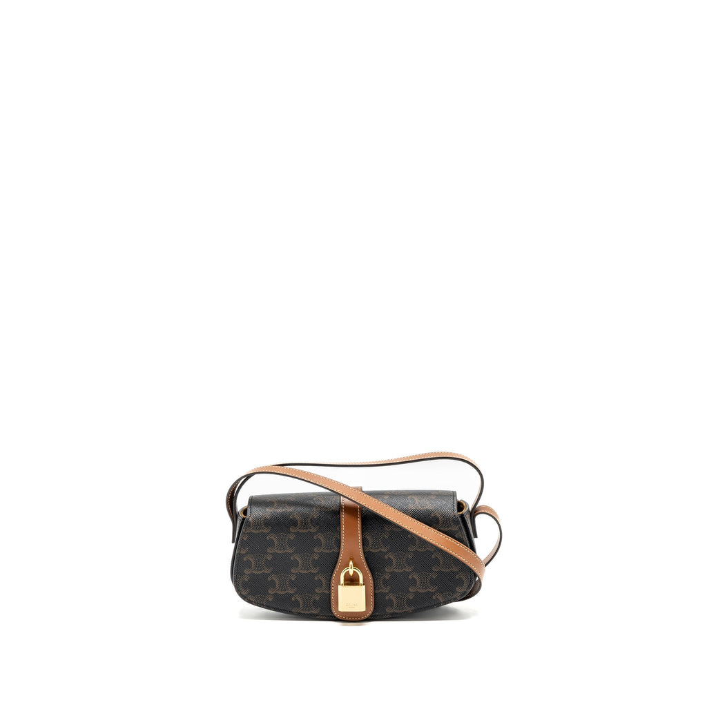 celine-clutch-on-strap-tabou-triomphe-canvas-calfskin-tan-ghw