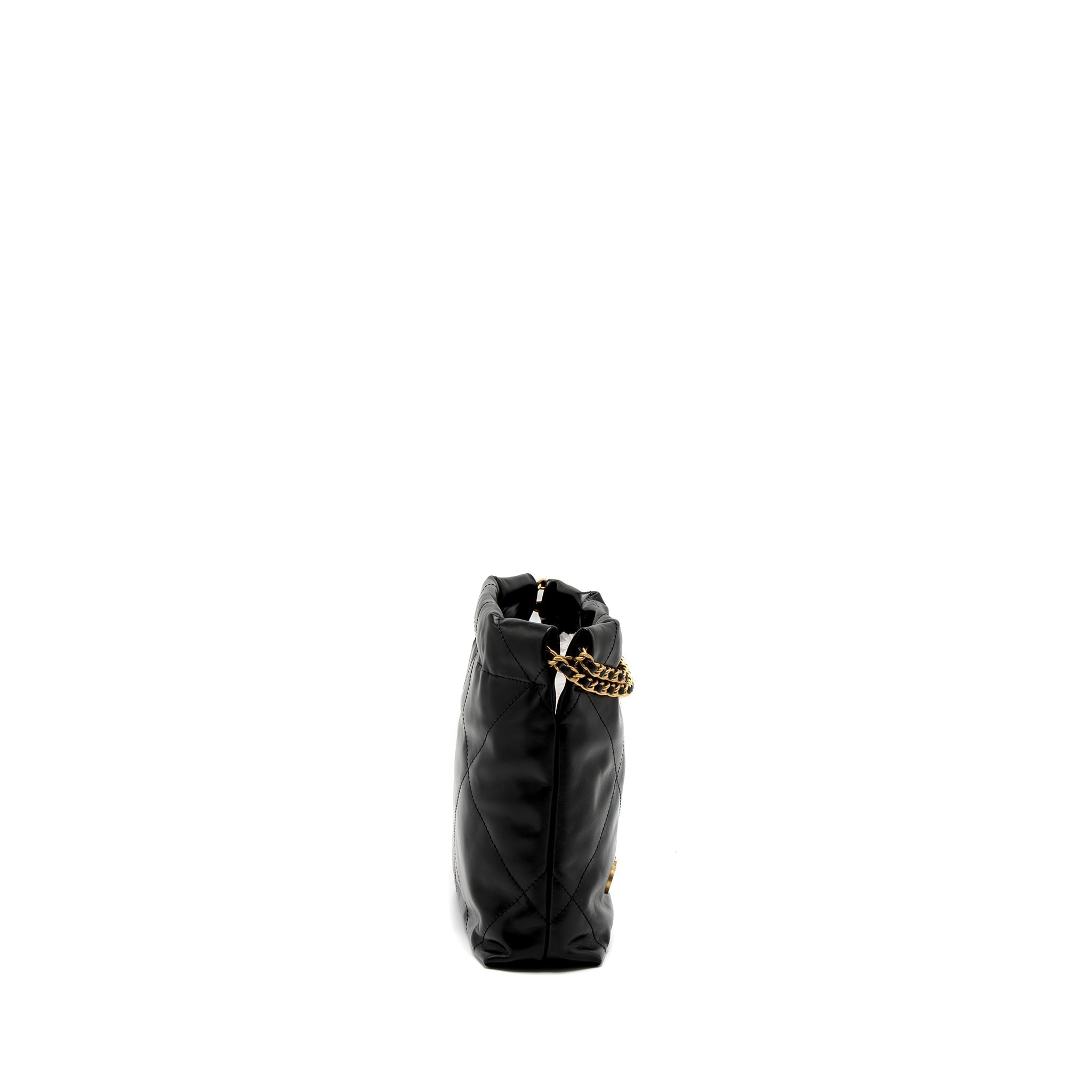 chanel-mini-22-bag-shiny-calfskin-black-brushed-ghw-microchip-1