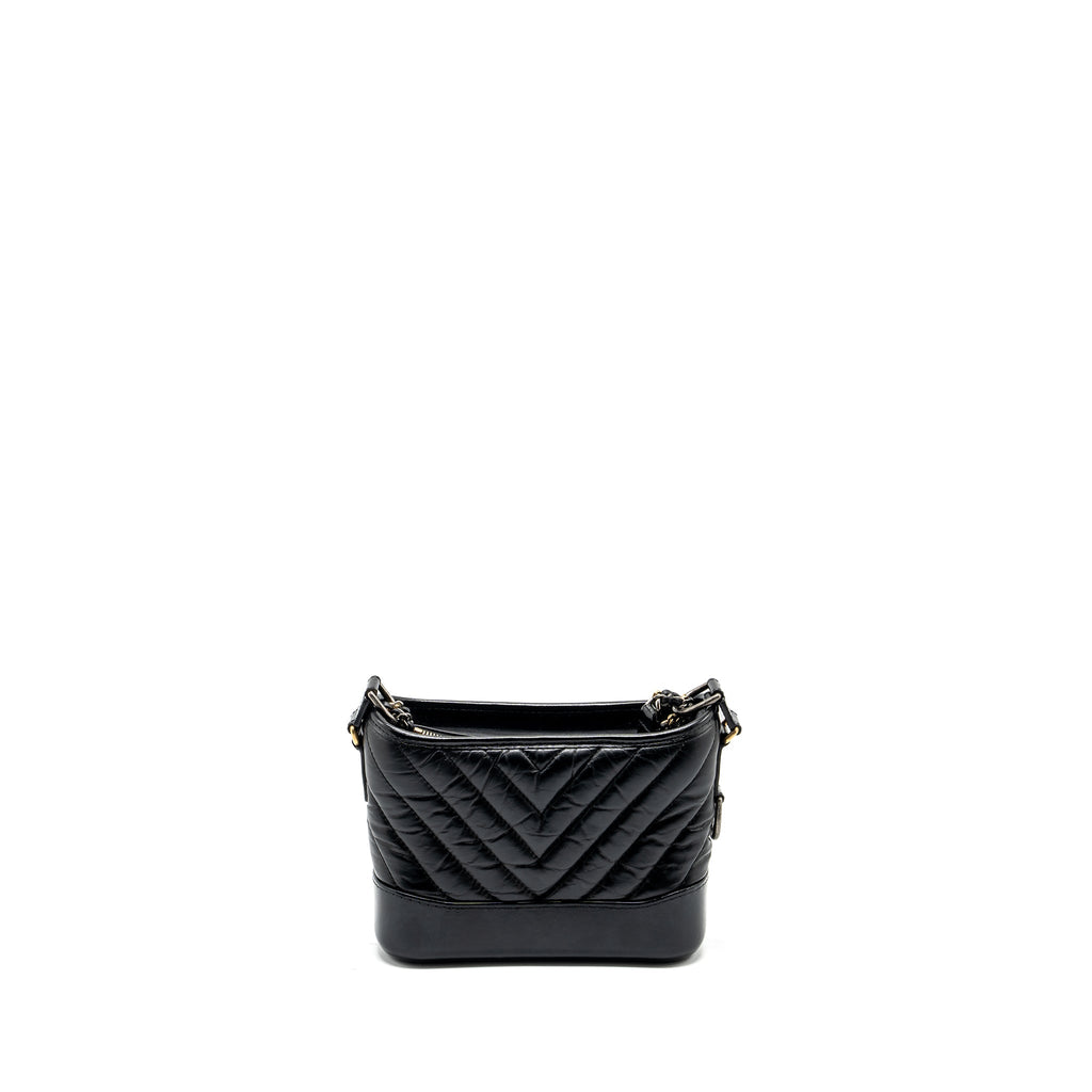 chanel-small-gabrielle-hobo-bag-chevron-aged-calfskin-black-multicolour-hardware-2