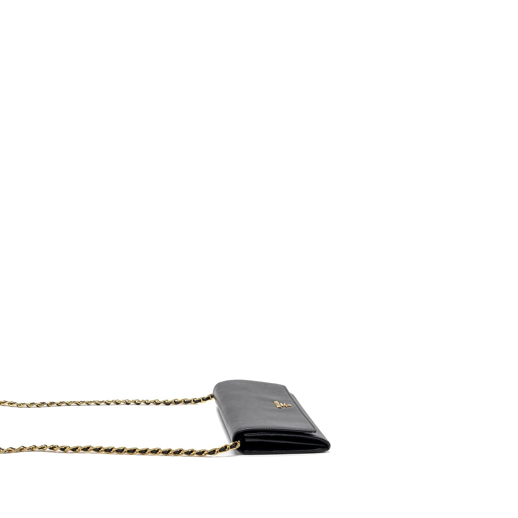 prada-long-wallet-with-chain-saffiano-leahter-black-ghw