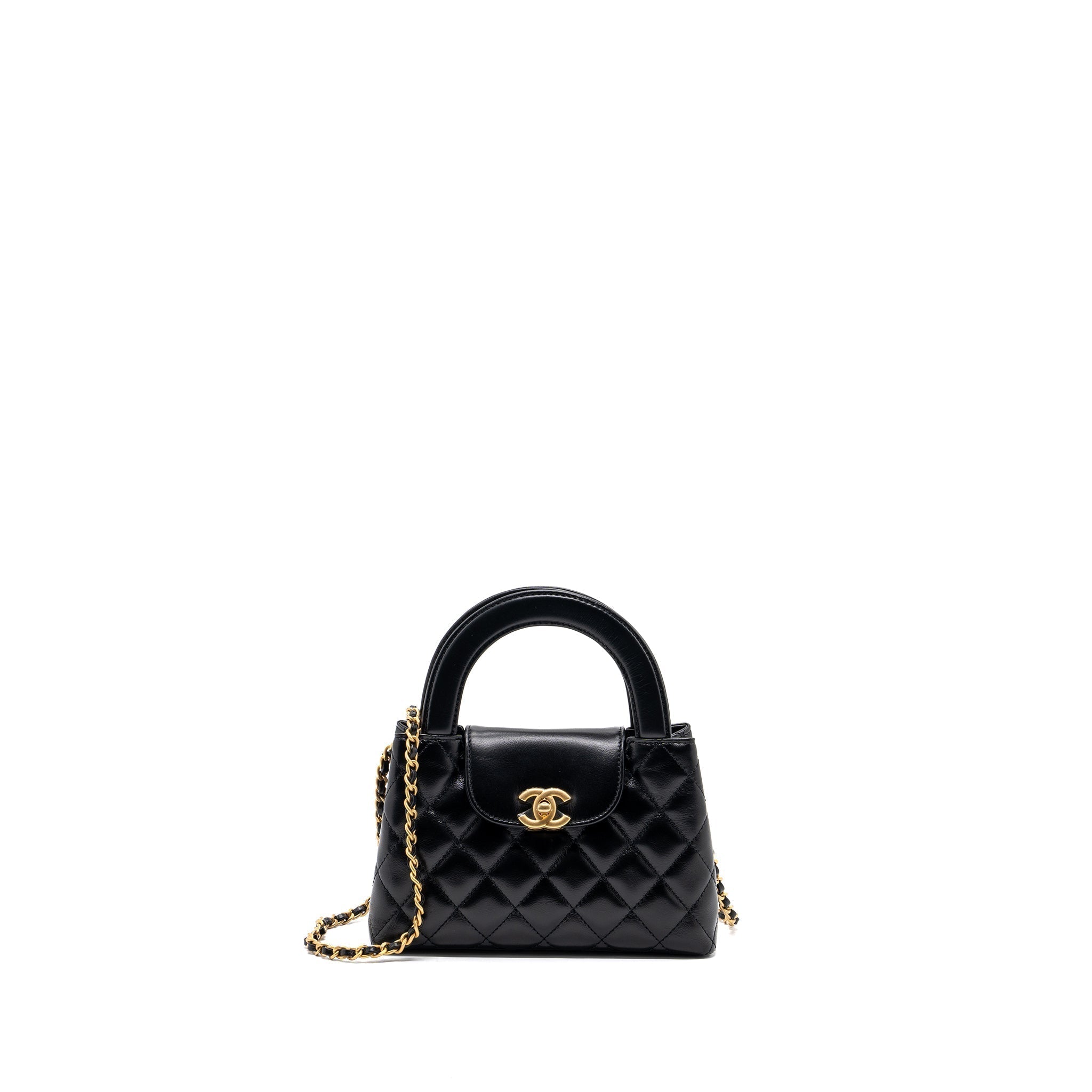 chanel-23k-mini-kelly-shopping-tote-bag-lambskin-black-ghw-microchip