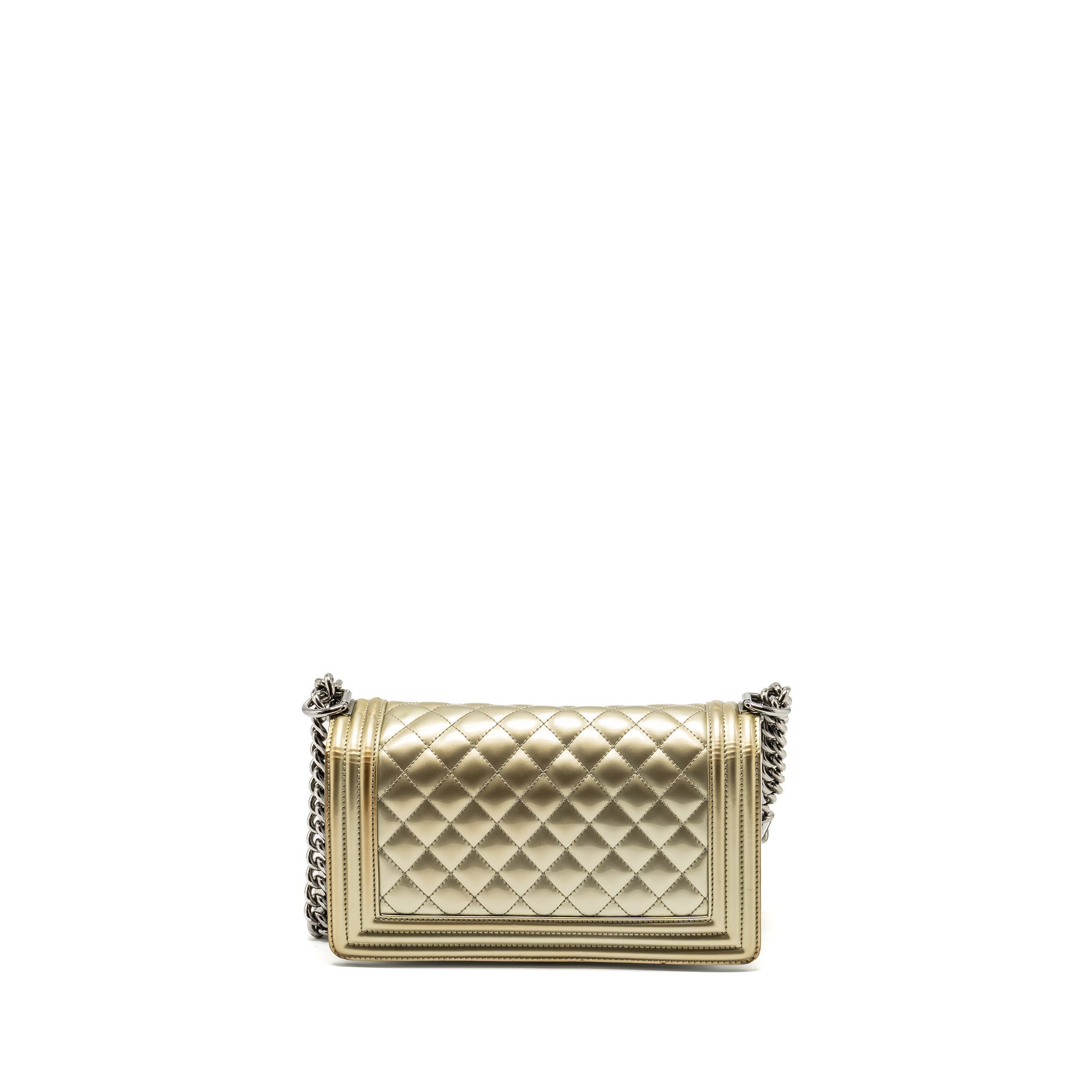 chanel-medium-boy-bag-patent-leather-light-gold-silver-shw