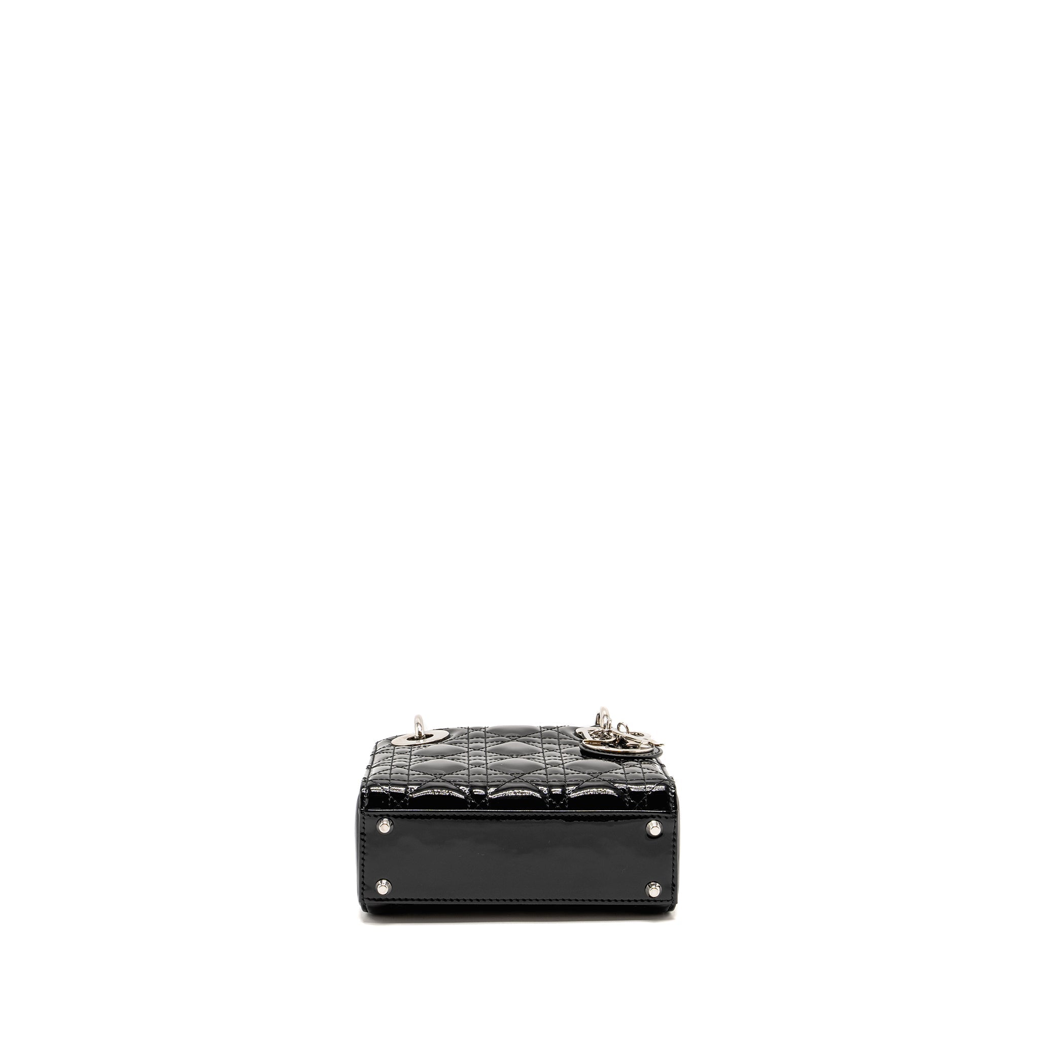 dior-mini-lady-dior-patent-black-shw