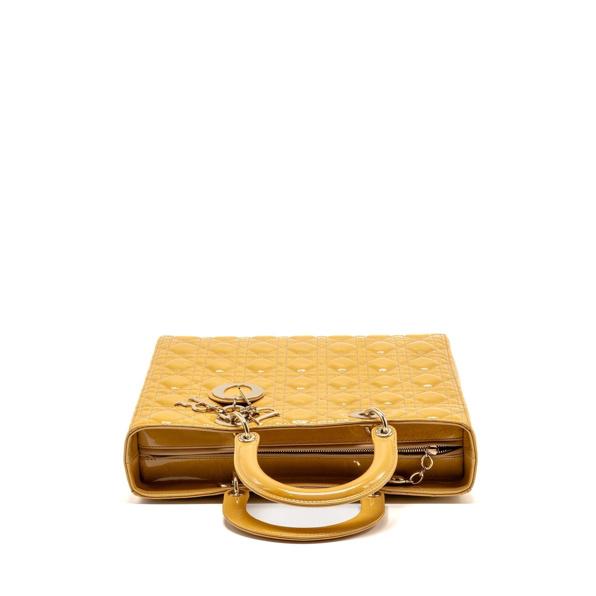 dior-large-lady-dior-patent-leather-beige-lghw
