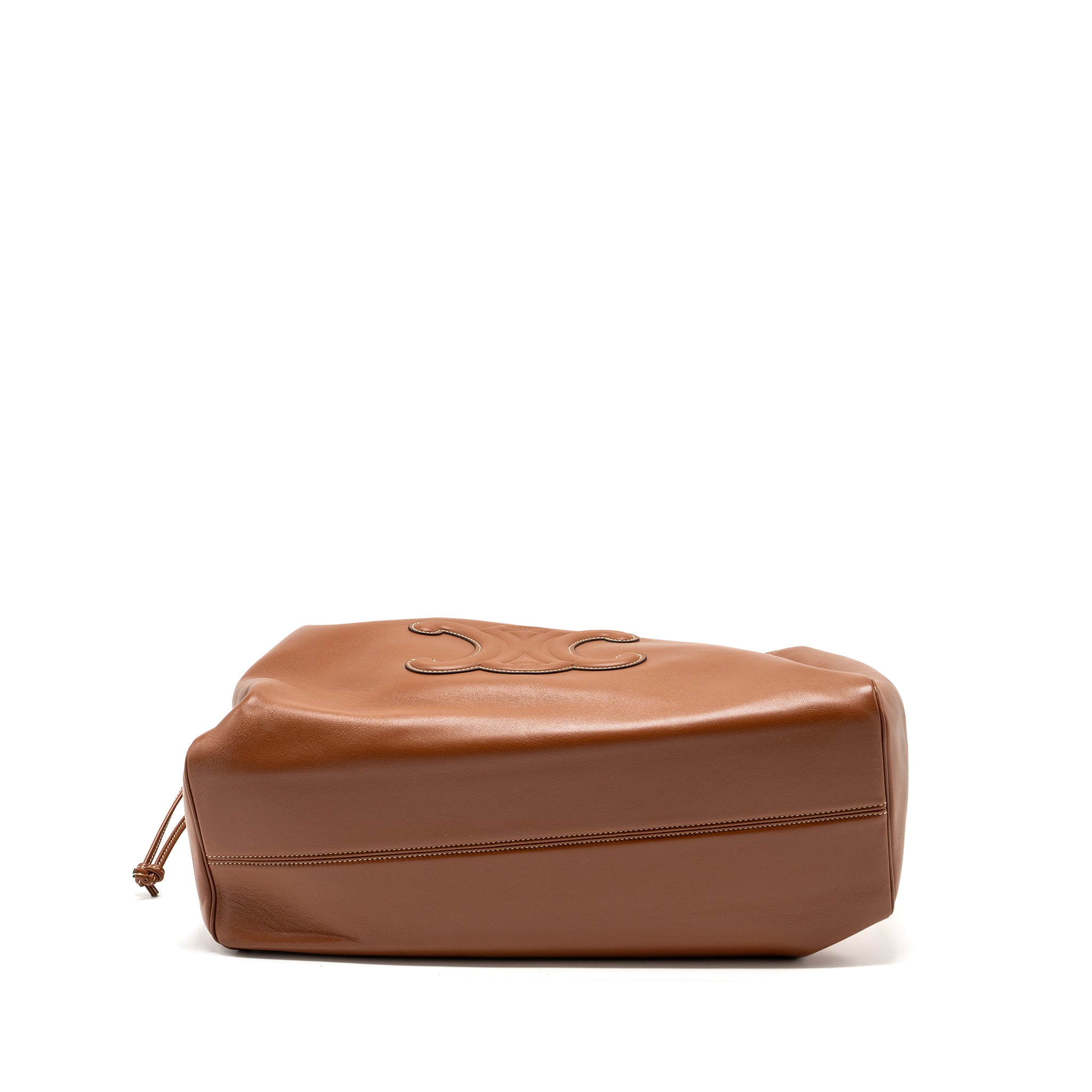 celine-big-brown-leather-tote-bag