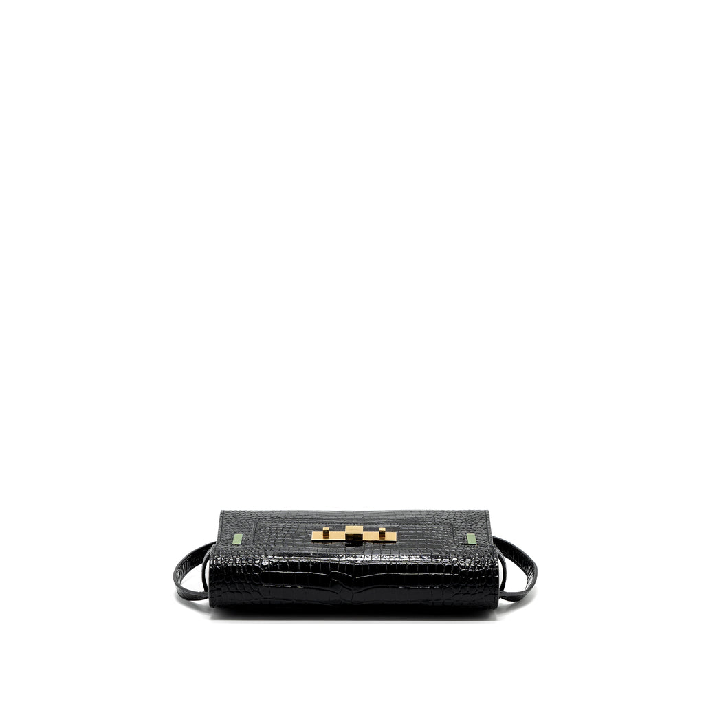 saint-laurent-manhattan-shoulder-bag-crocodile-embossed-black-ghw-1