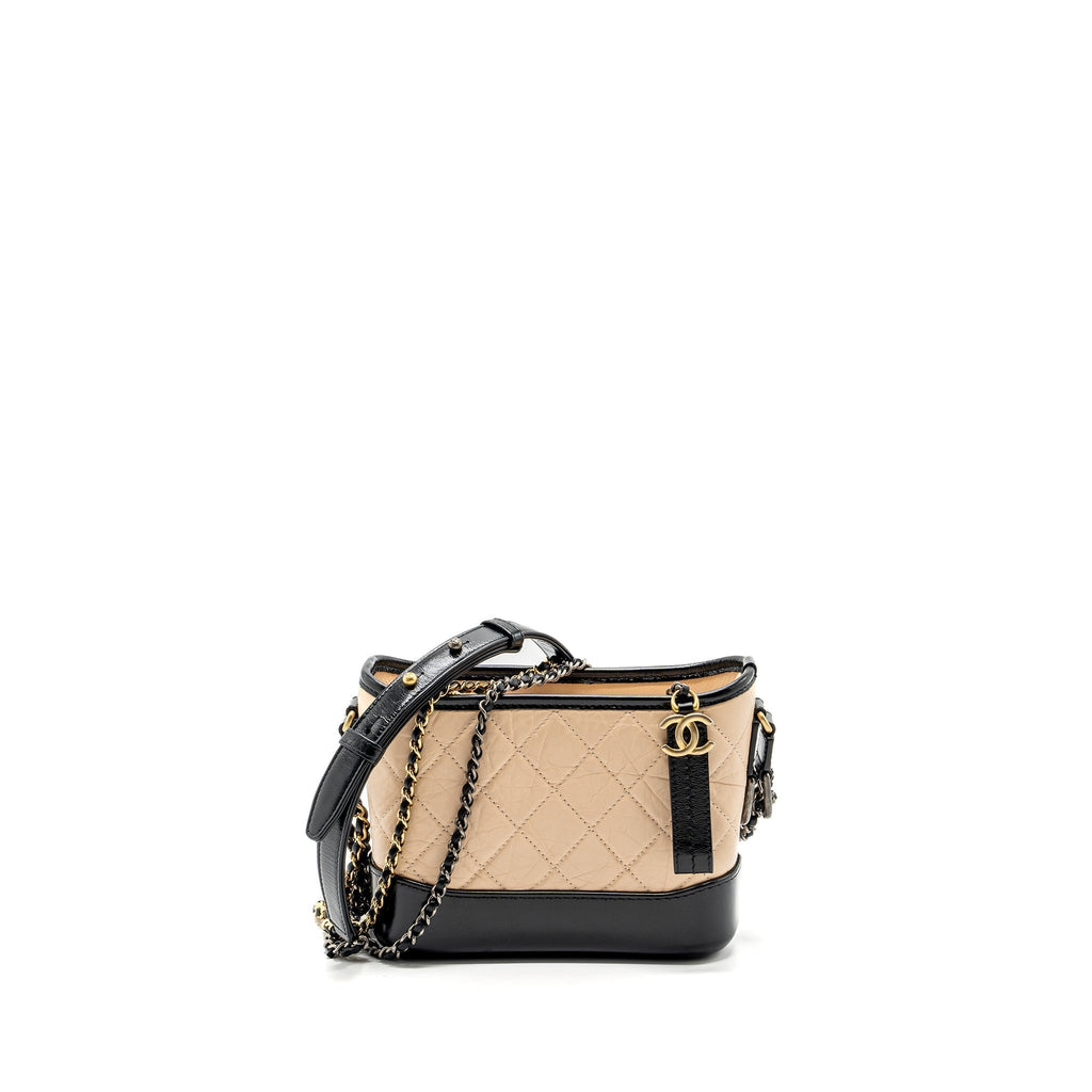 chanel-small-gabrielle-hobo-bag-aged-calfskin-beige-black-multicolour-hardware