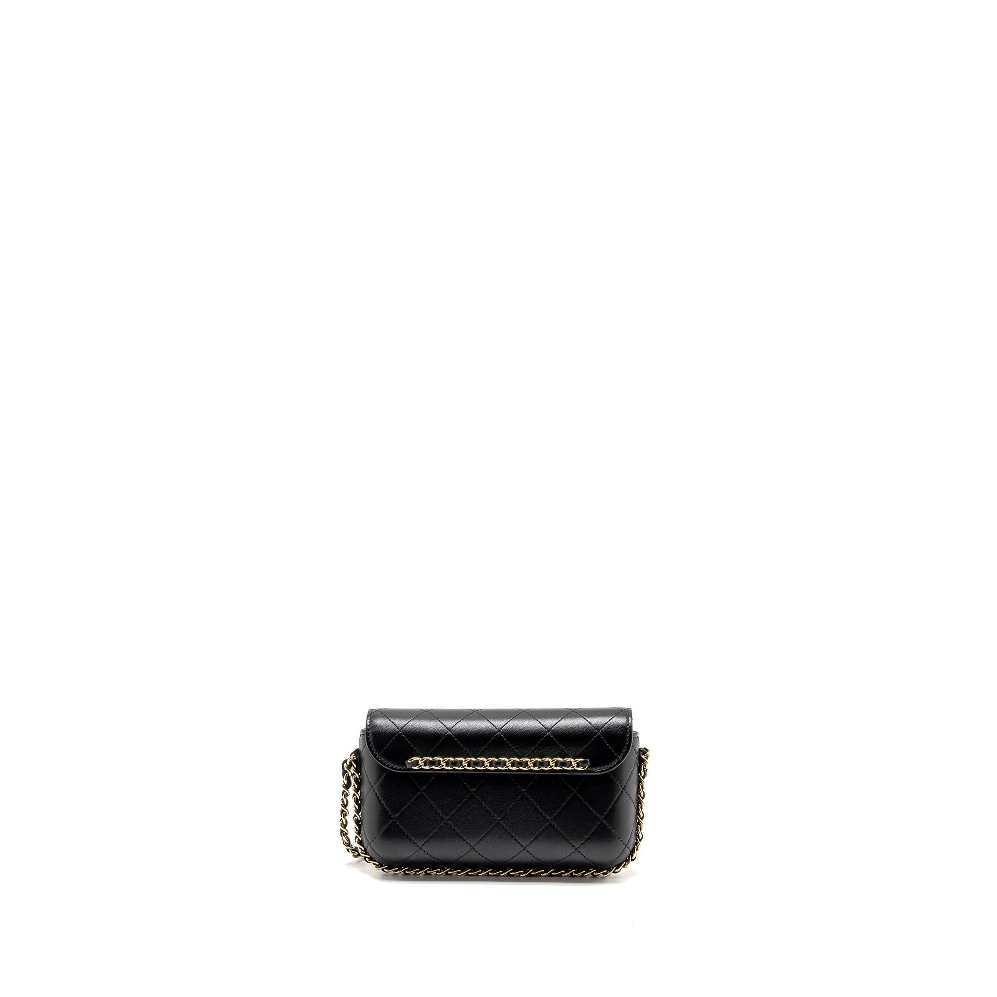 chanel-22a-phone-case-mini-wallet-on-chain-lambskin-black-lghw-microchip-copy