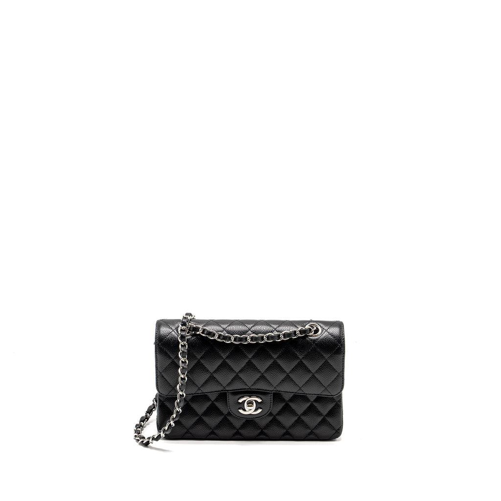 chanel-small-classic-double-flap-bag-caviar-black-shw-microchip-3