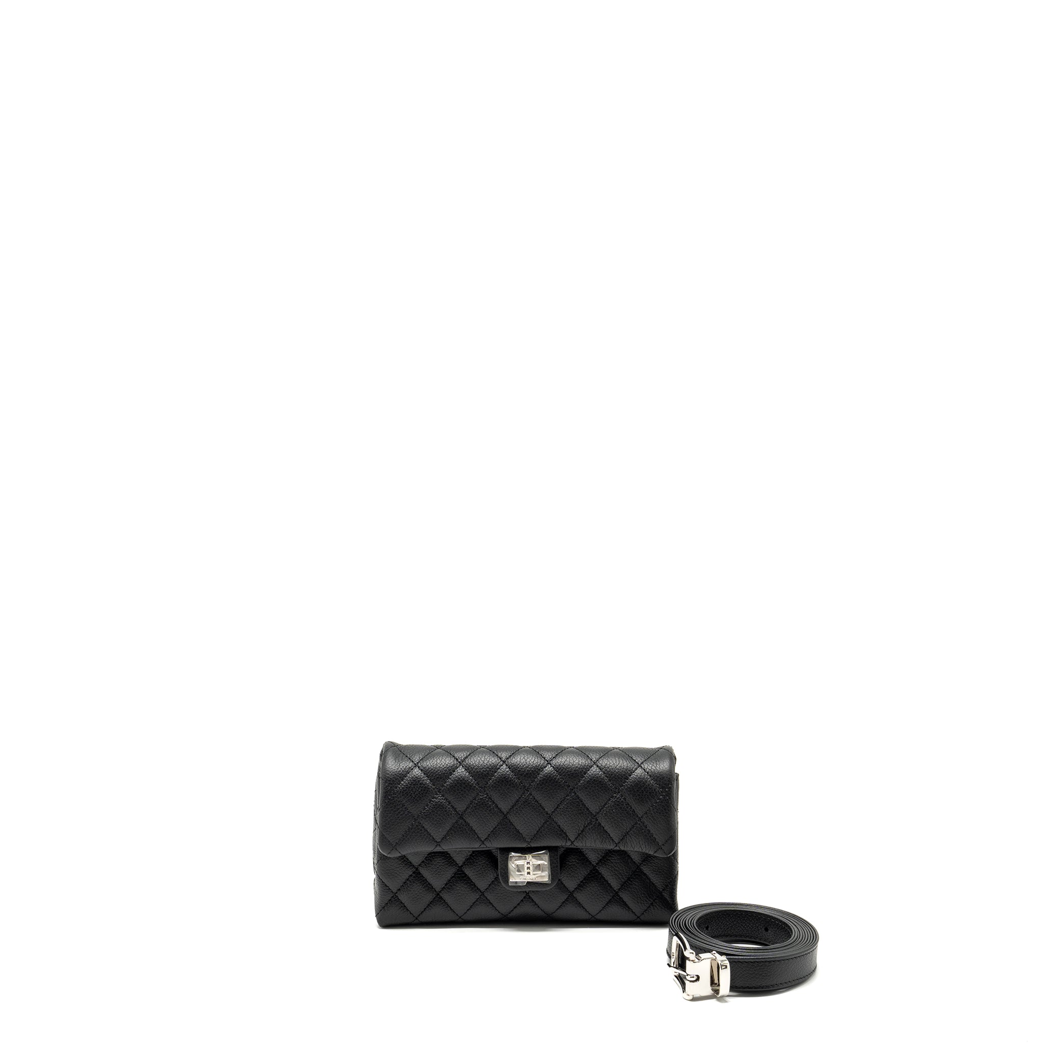 chanel-2-55-reissue-belt-bag-grained-calfskin-black