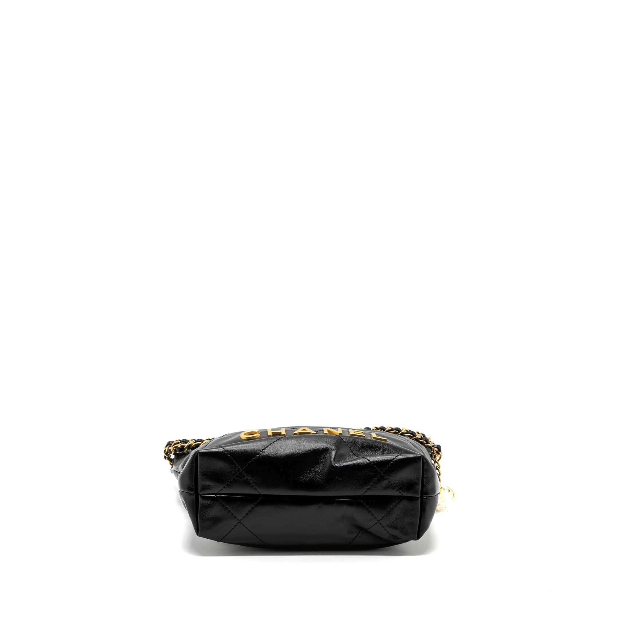 copy-of-chanel-mini-22-bag-shiny-calfskin-black-brushed-ghw-microchip-1
