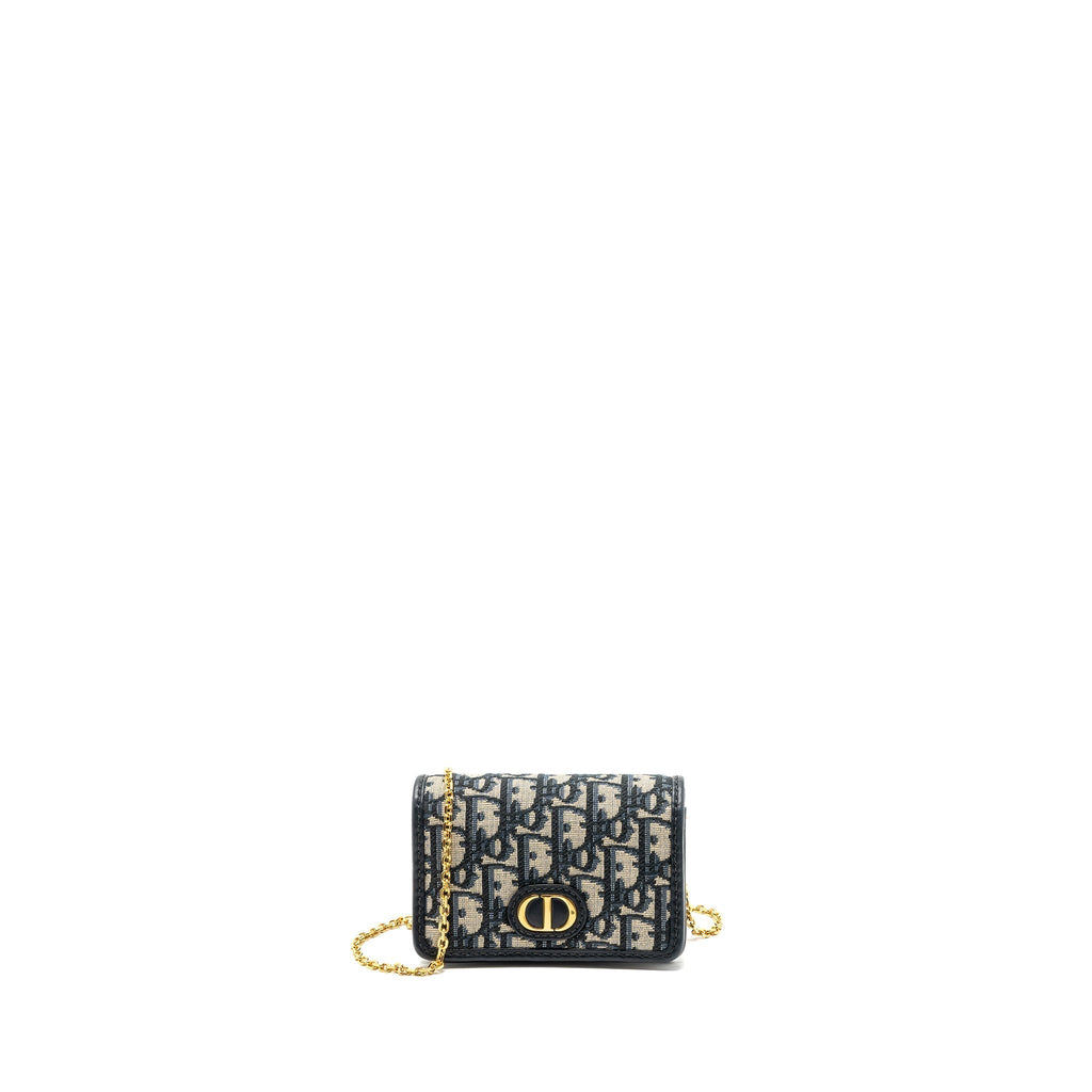 dior-30-montaigne-pouch-with-chain-canvas-blue-oblique-ghw