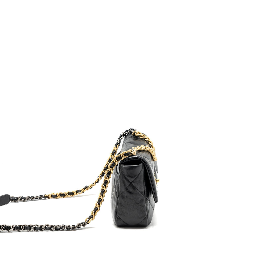 chanel-small-19-bag-goatskin-black-multicolour-hardware-2