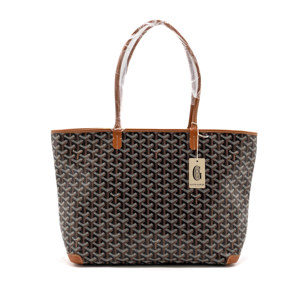 goyard-artois-mm-tote-goyardine-canvas-black-tan-shw