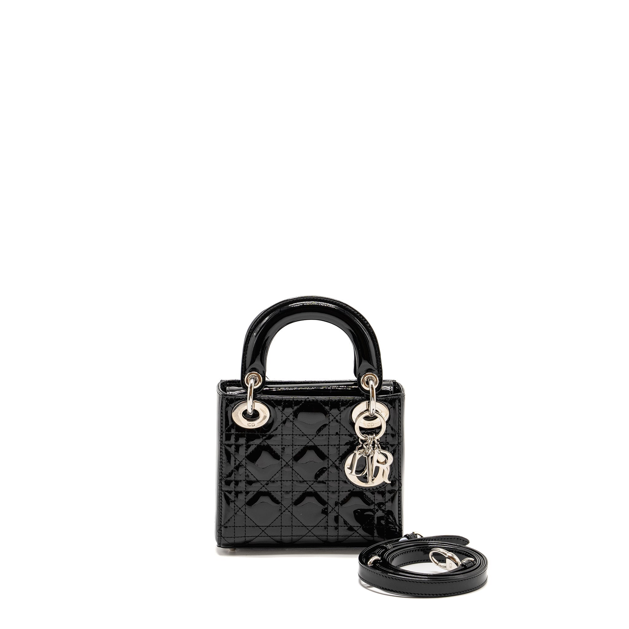 dior-mini-lady-dior-patent-black-shw