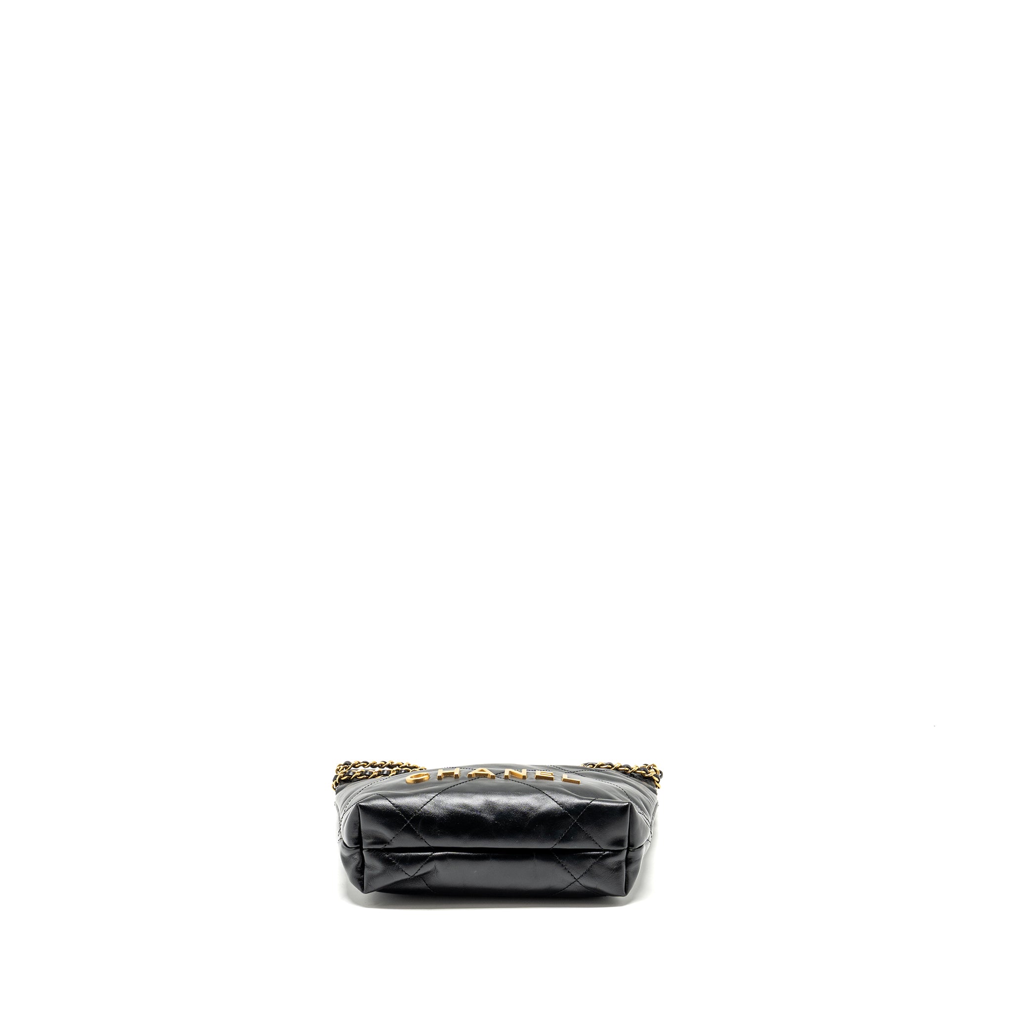 chanel-mini-22-bag-shiny-calfskin-black-ghw-microchip-5