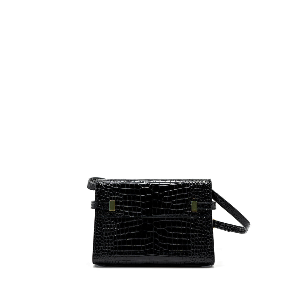 saint-laurent-manhattan-shoulder-bag-crocodile-embossed-black-ghw-1