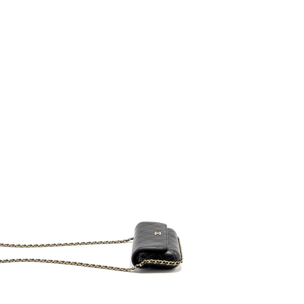 chanel-22a-phone-case-mini-wallet-on-chain-lambskin-black-lghw-microchip-copy