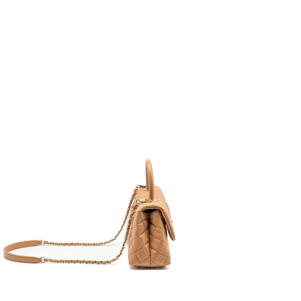 chanel-21p-small-coco-handle-caviar-caramel-lghw