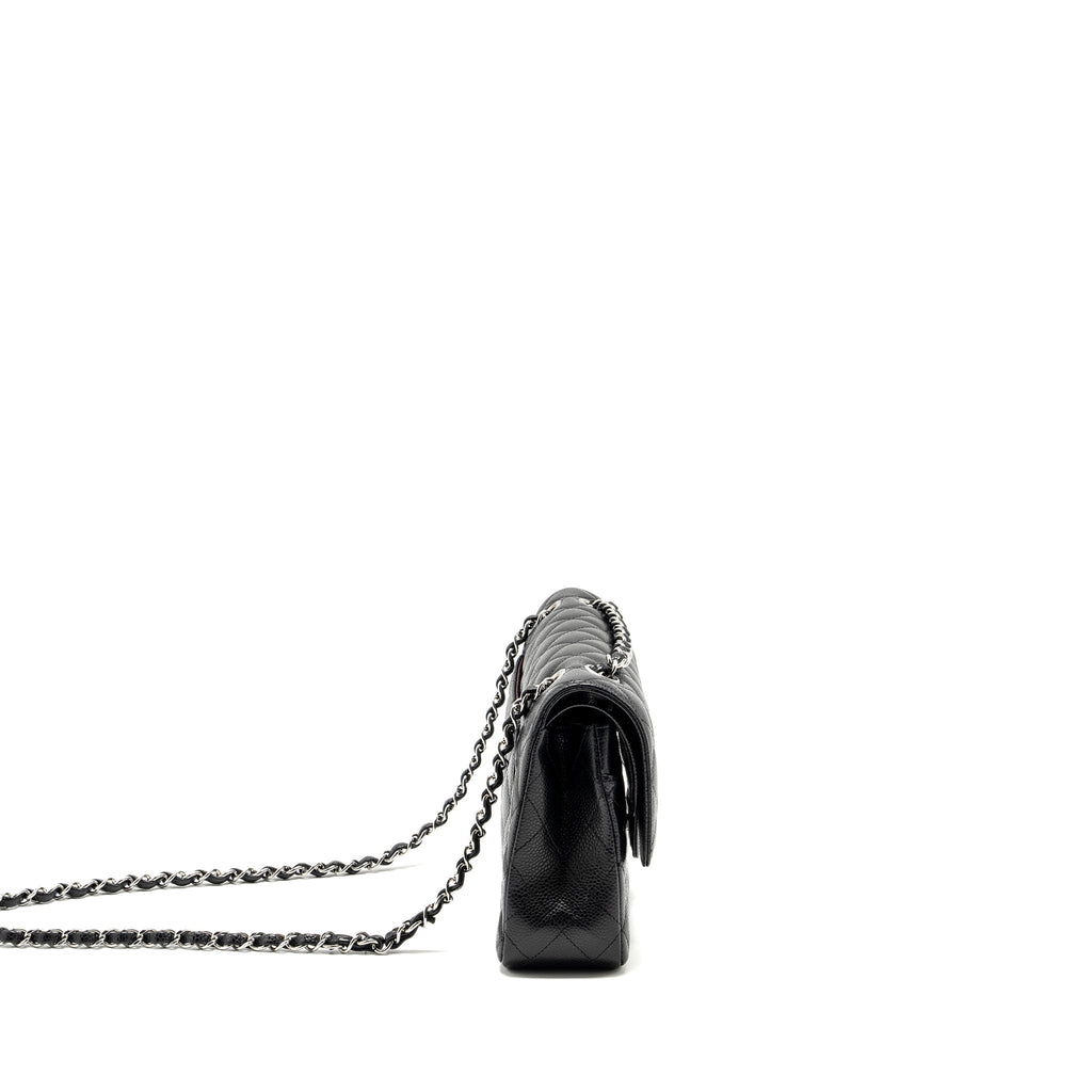 chanel-medium-classic-double-flap-bag-caviar-black-shwmicrochip