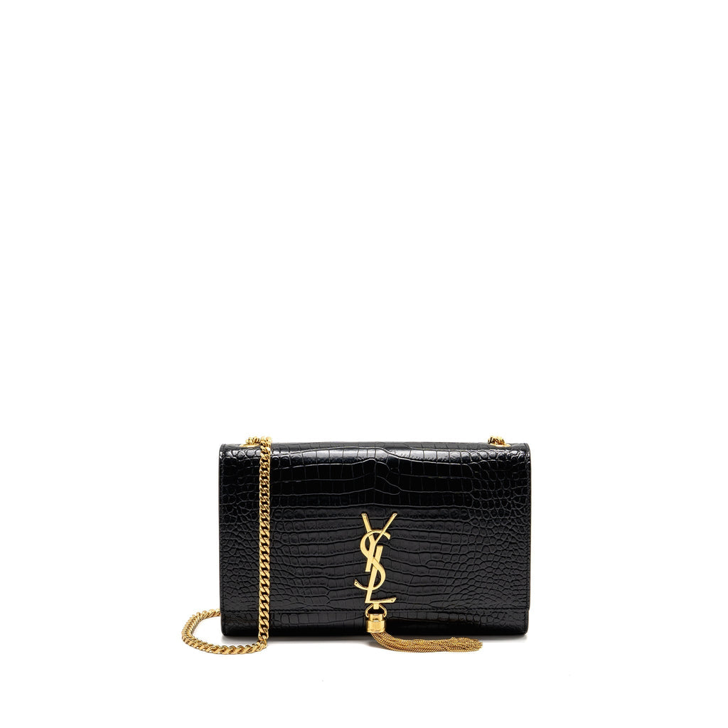 saint-laurent-ysl-medium-kate-tassel-bag-croc-embossed-calfskin-black-ghw