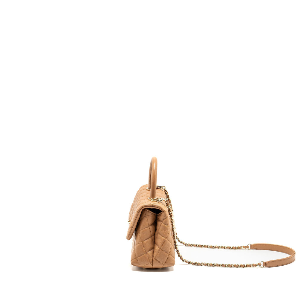 chanel-21p-small-coco-handle-caviar-caramel-lghw
