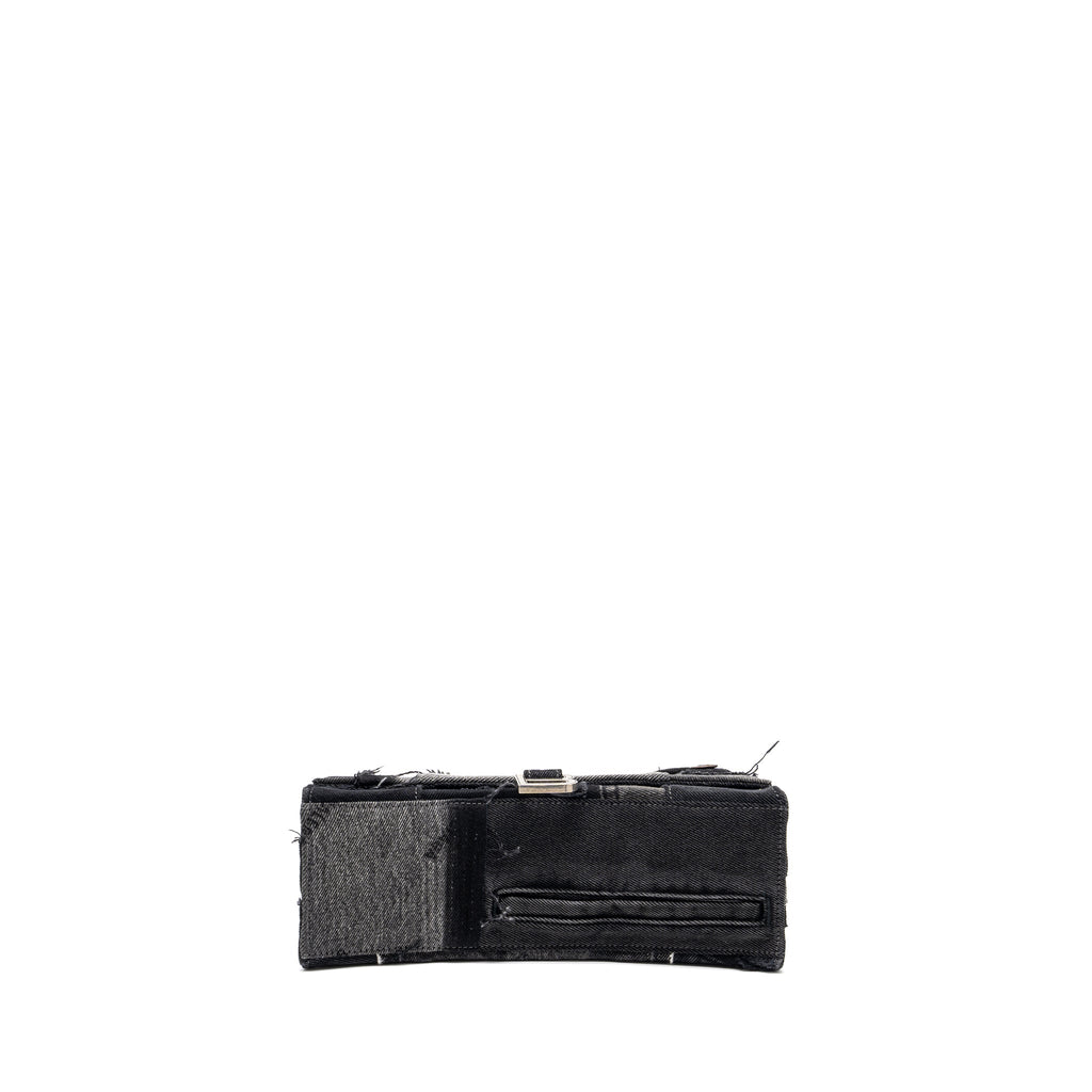 balenciaga-medium-hourglass-bag-limited-edition-denim-black-multicolour-shw