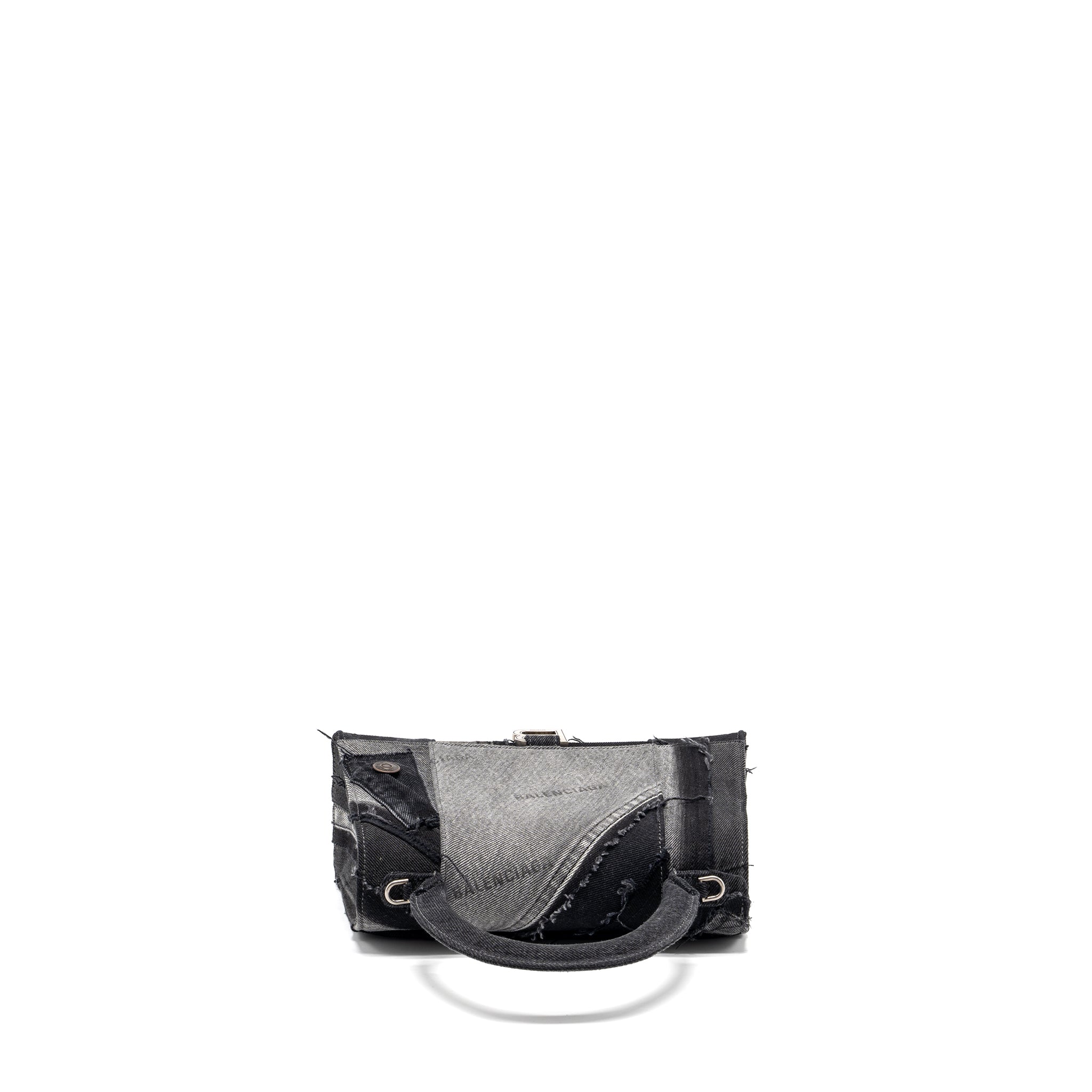 balenciaga-medium-hourglass-bag-limited-edition-denim-black-multicolour-shw
