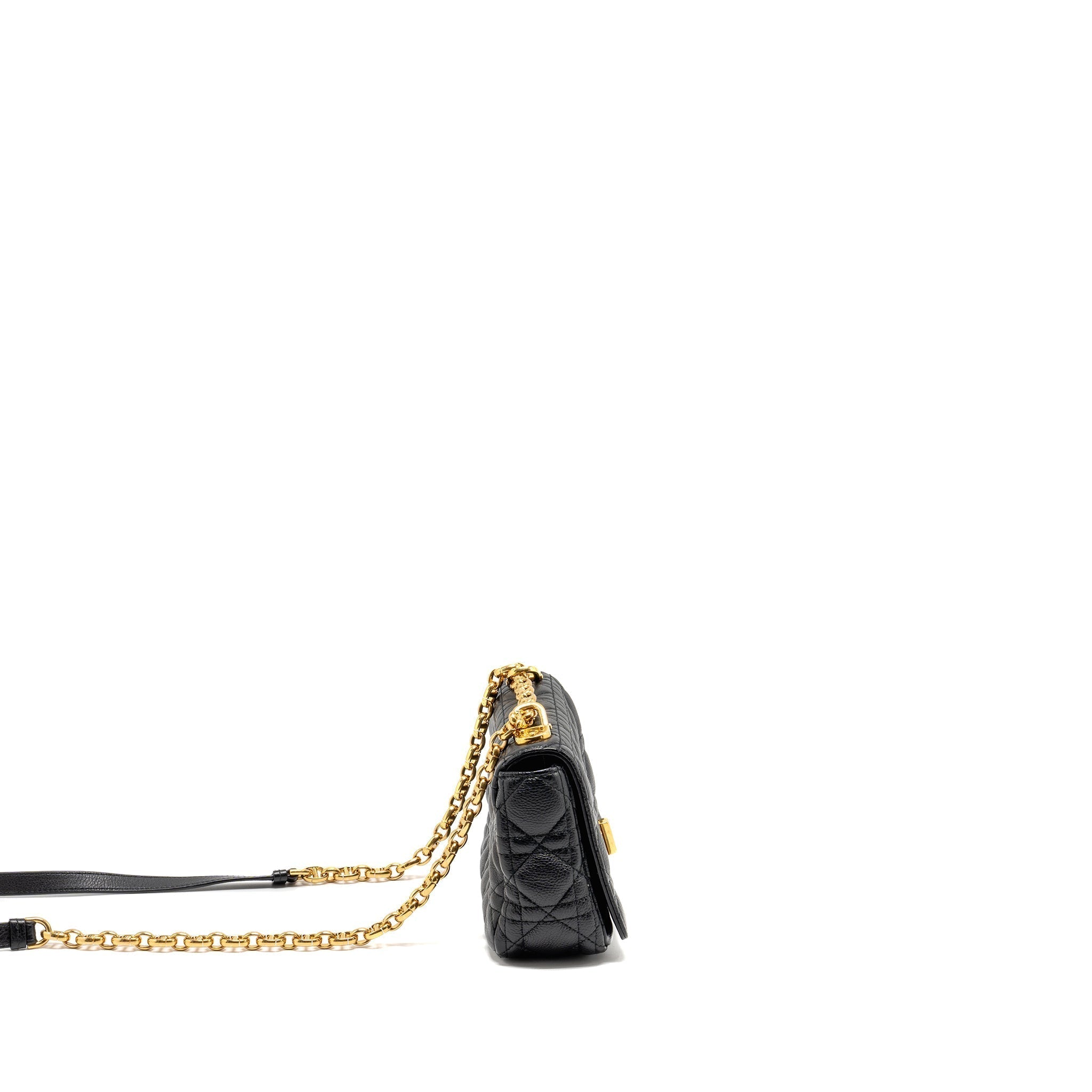 dior-small-caro-bag-calfskin-black-ghw