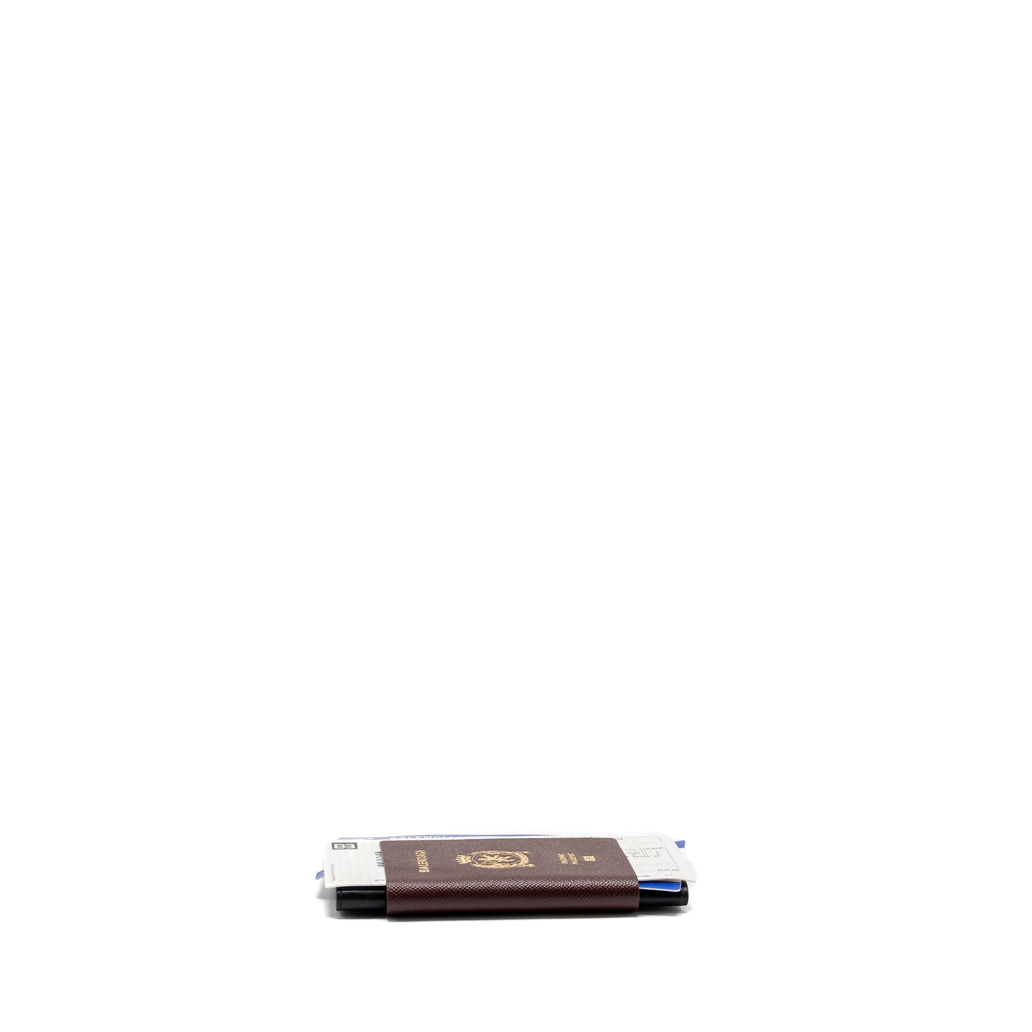 balenciaga-passport-long-wallet-2-tickets-calfskin-dark-red-copy