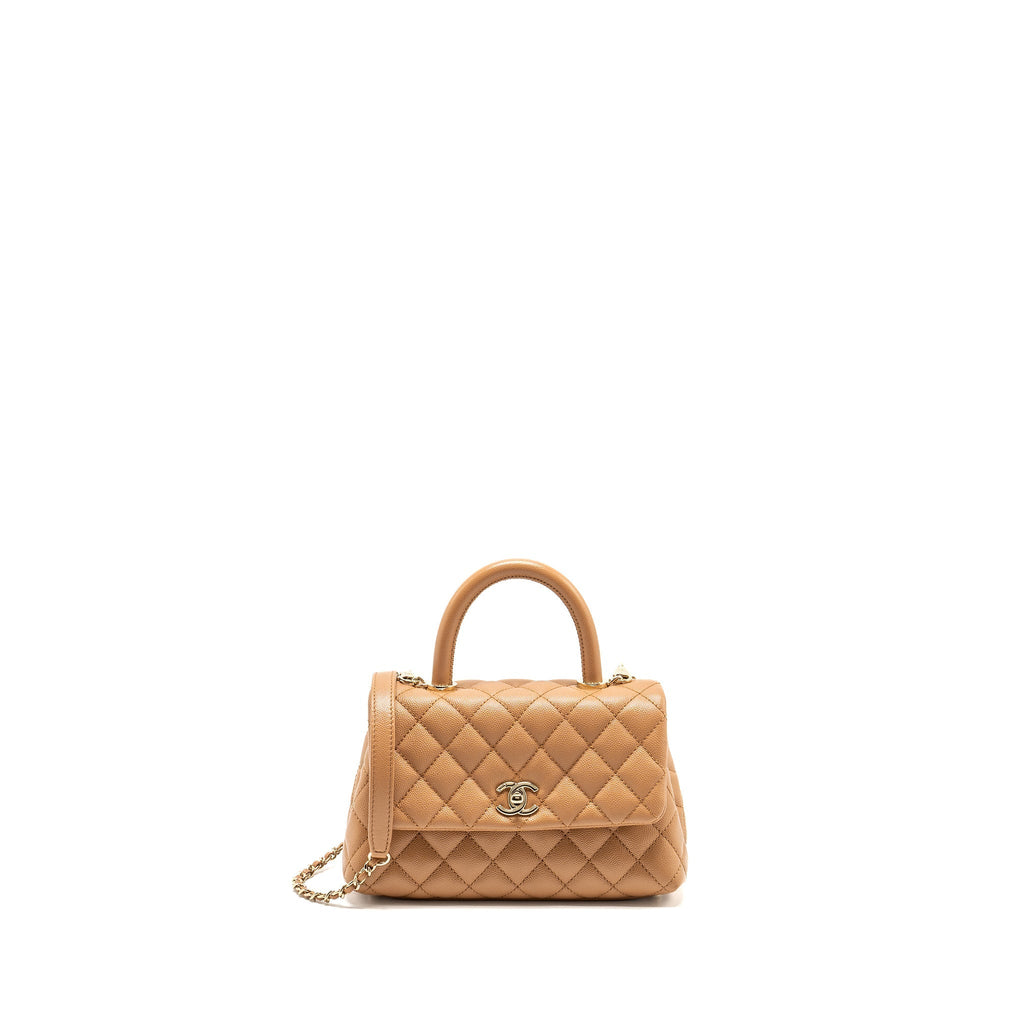 chanel-21p-small-coco-handle-caviar-caramel-lghw