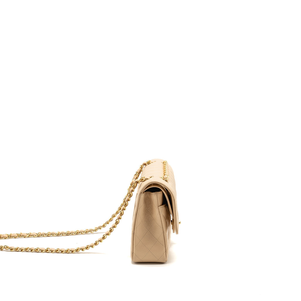 chanel-medium-classic-double-flap-caviar-beige-ghw