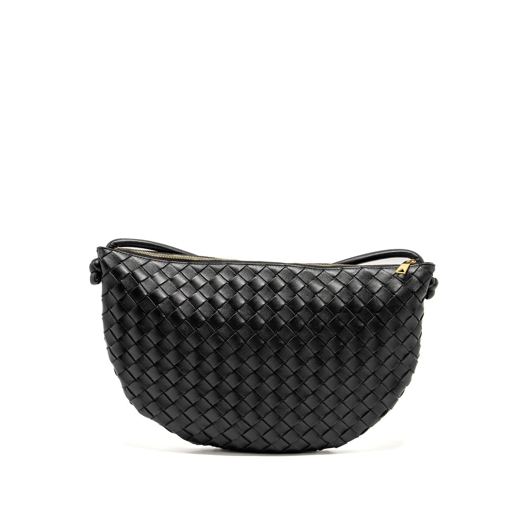 bottega-veneta-medium-turn-pouch-lambskin-black-ghw