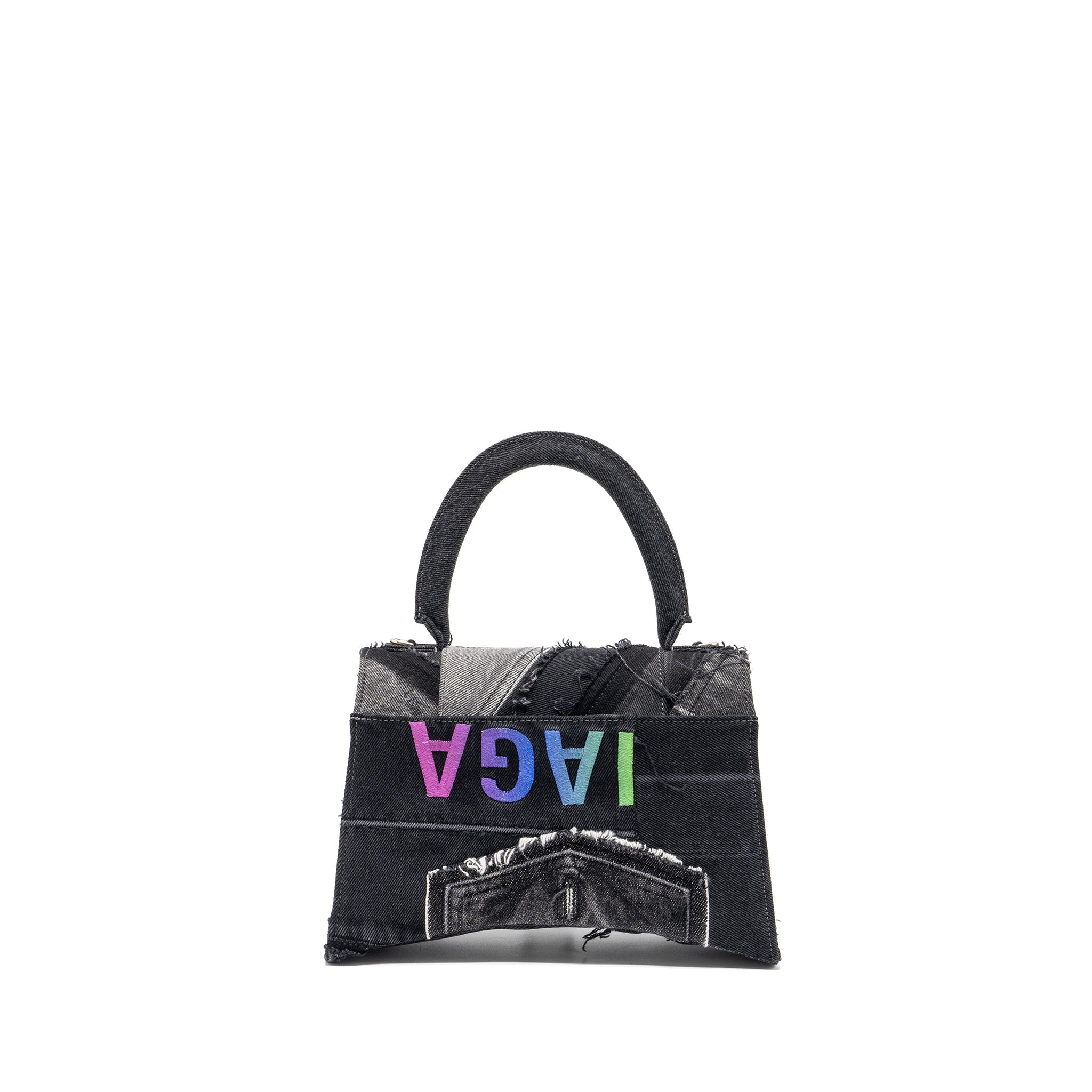 balenciaga-medium-hourglass-bag-limited-edition-denim-black-multicolour-shw