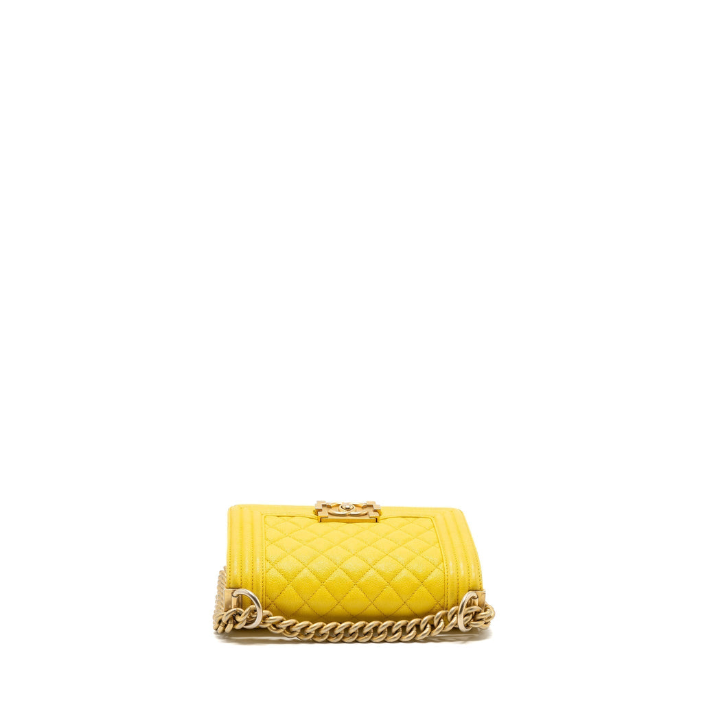 chanel-small-boy-bag-grain-calfskin-yellow-ghw