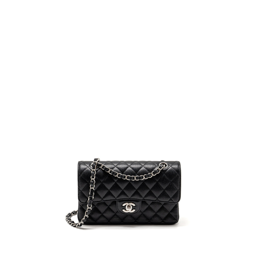 chanel-small-classic-double-flap-bag-caviar-black-shw-microchip-4