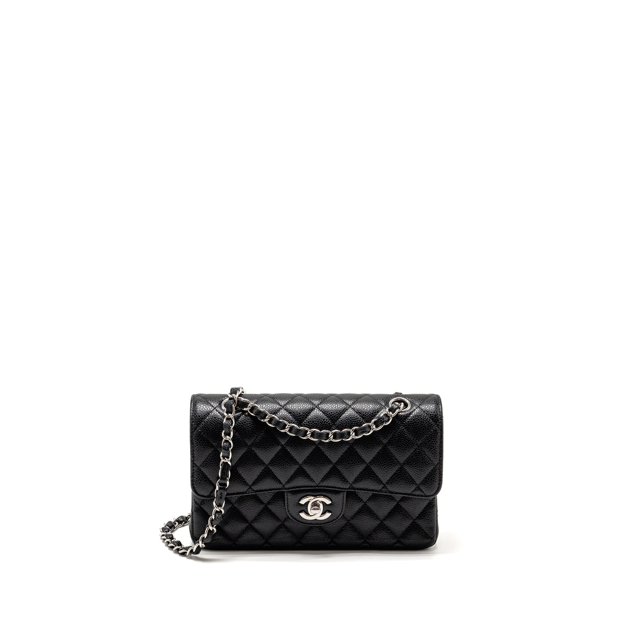 chanel-small-classic-double-flap-bag-caviar-black-shw-microchip-4