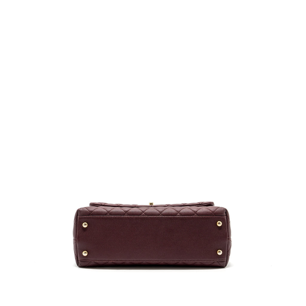 chanel-medium-coco-handle-with-lizard-handle-caviar-burgundy-ghw
