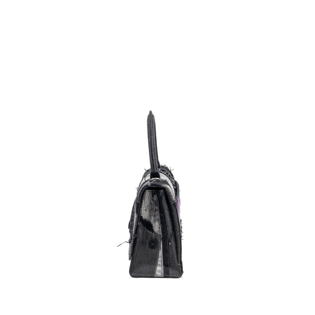 balenciaga-medium-hourglass-bag-limited-edition-denim-black-multicolour-shw